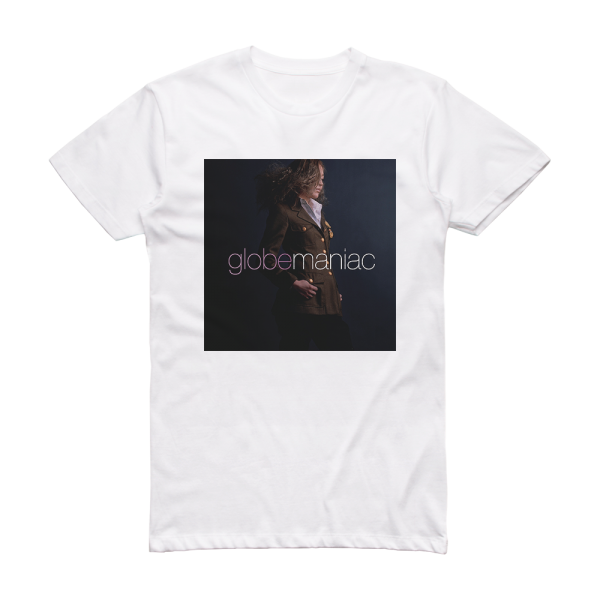 globe Maniac Album Cover T-Shirt White