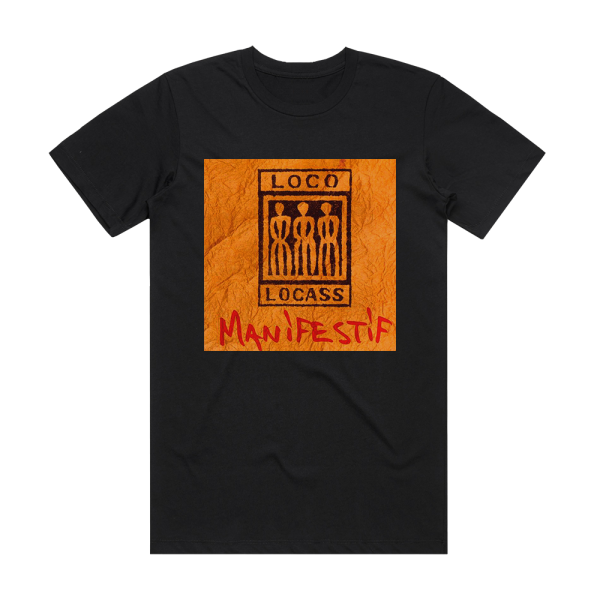 Loco Locass Manifestif Album Cover T-Shirt Black