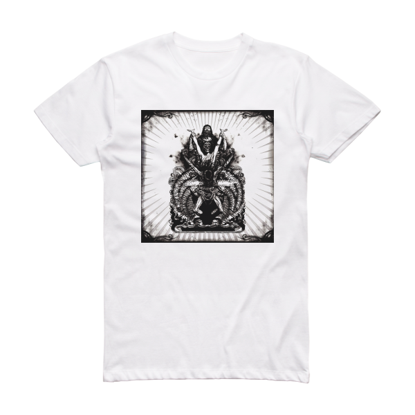 Glorior Belli Manifesting The Raging Beast Album Cover T-Shirt White