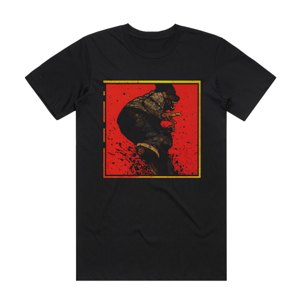 Crippled Black Phoenix Mankind The Crafty Ape Album Cover T-Shirt Black