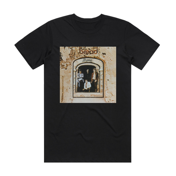 Bread Manna Album Cover T-Shirt Black