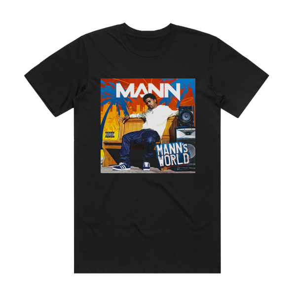 Mann Manns World Album Cover T-Shirt Black