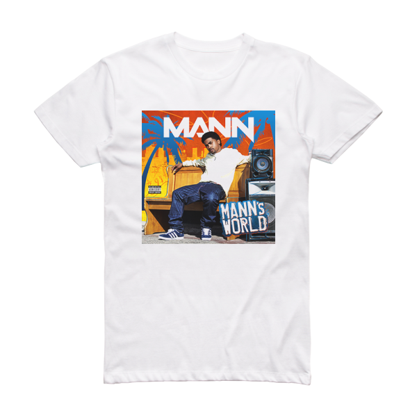 Mann Manns World Album Cover T-Shirt White