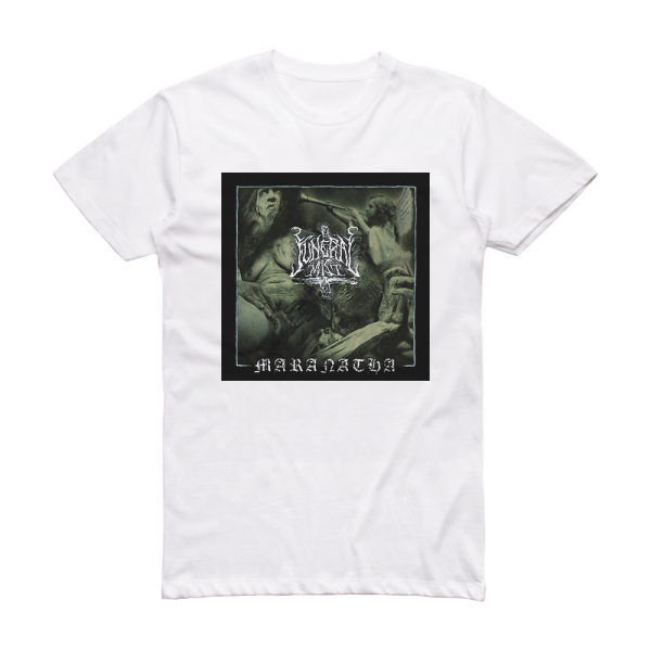 Funeral Mist Maranatha Album Cover T-Shirt White