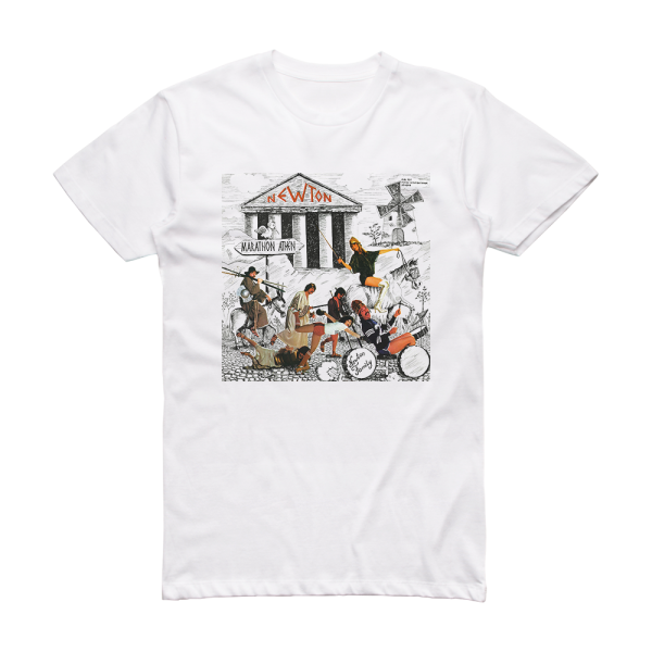 Neoton Familia Marathon 1 Album Cover T-Shirt White