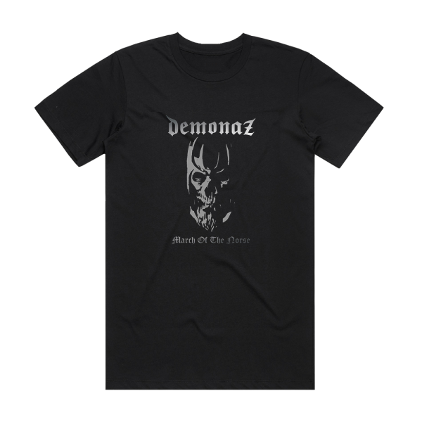 Demonaz March Of The Norse 2 Album Cover T-Shirt Black