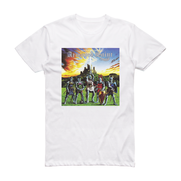 Armored Saint March Of The Saint Album Cover T-Shirt White