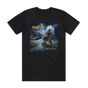 FireForce March On Album Cover T-Shirt Black