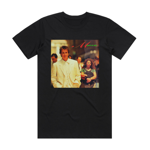 Marco Borsato Marco Album Cover T-Shirt Black