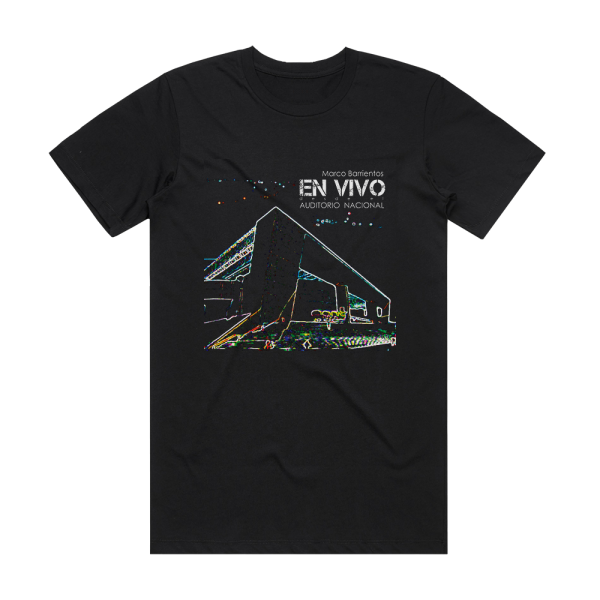 Marco Barrientos Marco Barrientos Auditorio Nacional Album Cover T-Shirt Black