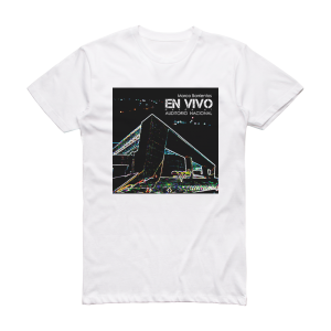 Marco Barrientos Marco Barrientos Auditorio Nacional Album Cover T-Shirt White