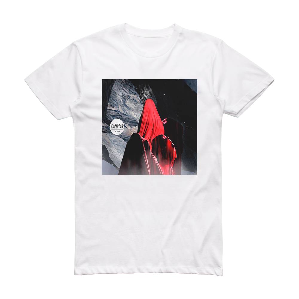 Kampfar Mare Album Cover T-Shirt White – ALBUM COVER T-SHIRTS