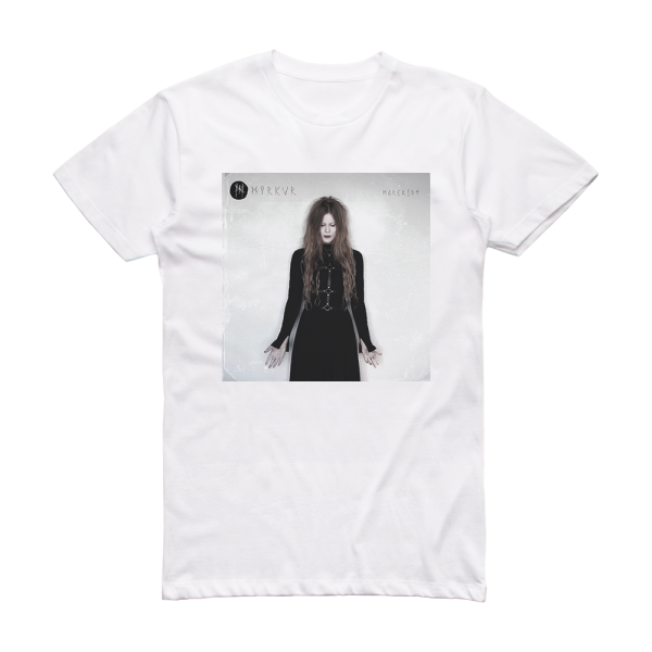 Myrkur Mareridt Album Cover T-Shirt White