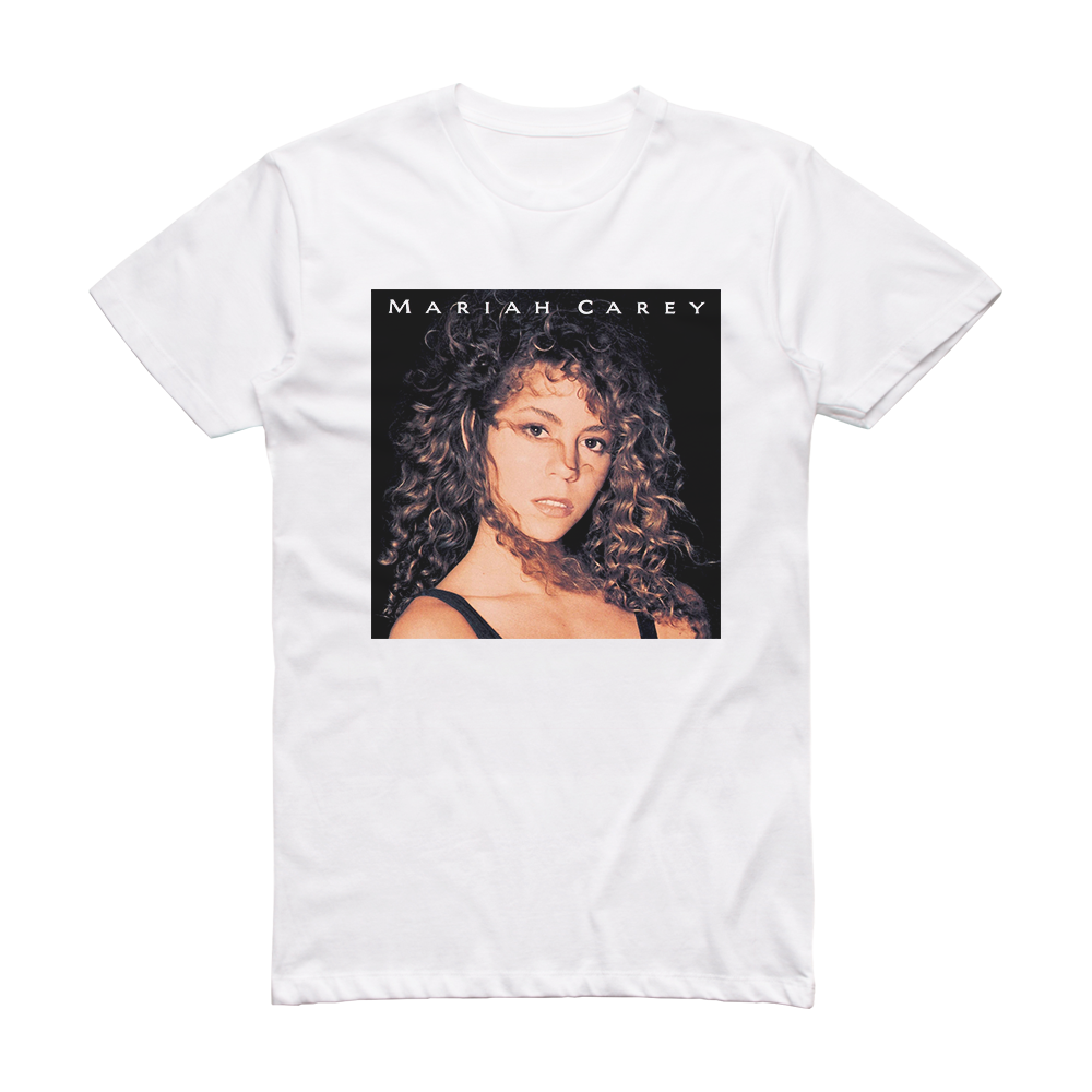 Mariah Carey Mariah Carey Album Cover T-Shirt White – ALBUM COVER T-SHIRTS