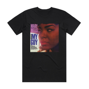 Mary Wells Mary Wells Sings My Guy Album Cover T-Shirt Black