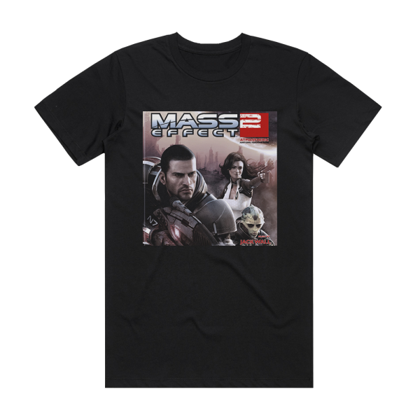 Jack Wall Mass Effect 2 Atmospheric Album Cover T-Shirt Black