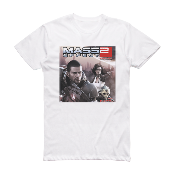 Jack Wall Mass Effect 2 Atmospheric Album Cover T-Shirt White