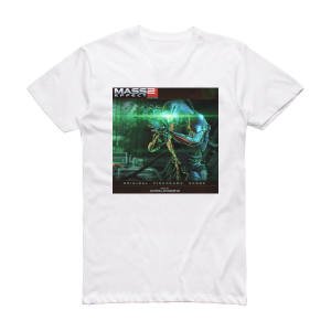 Christopher Lennertz Mass Effect 2 Overlord Album Cover T-Shirt White
