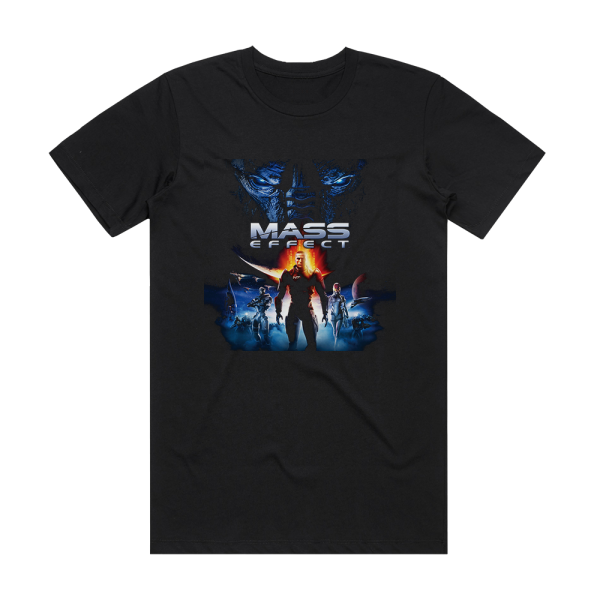 Jack Wall Mass Effect Album Cover T-Shirt Black