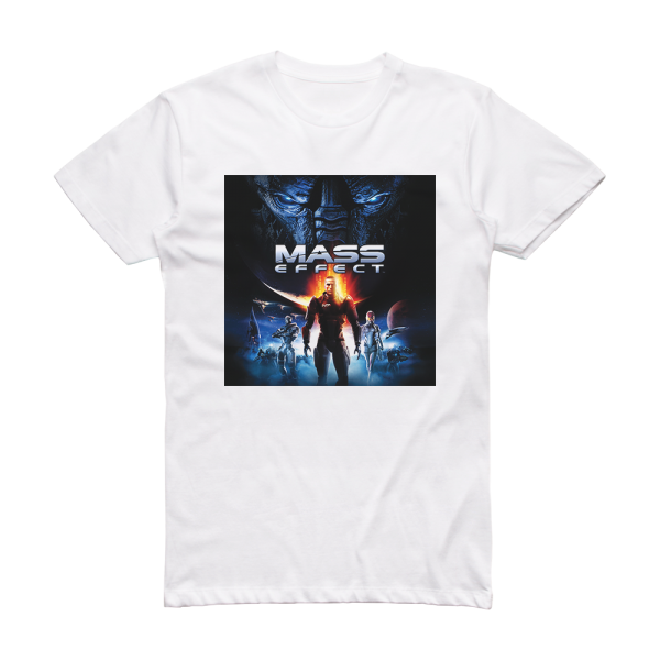 Jack Wall Mass Effect Album Cover T-Shirt White