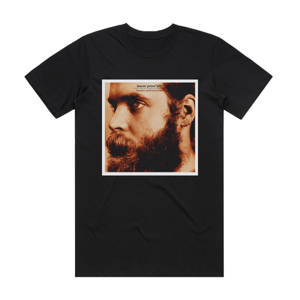 Bonnie Prince Billy Master And Everyone Album Cover T-Shirt Black