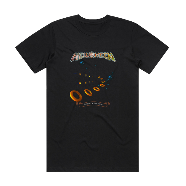 Helloween Master Of The Rings Album Cover T-Shirt Black