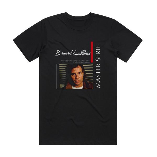 Bernard Lavilliers Master Srie Album Cover T-Shirt Black