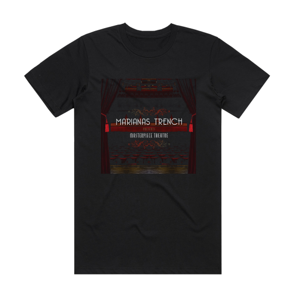 Marianas Trench Masterpiece Theatre Album Cover T-Shirt Black