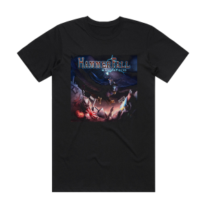 HammerFall Masterpieces Album Cover T-Shirt Black