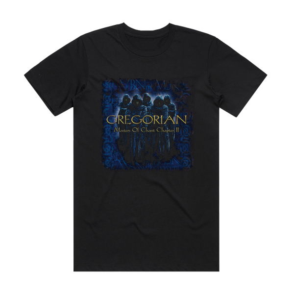 Gregorian Masters Of Chant Chapter Ii Album Cover T-Shirt Black