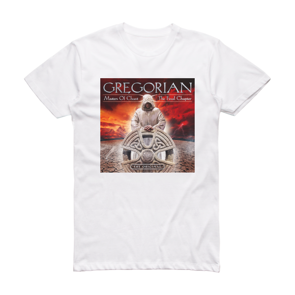 Gregorian Masters Of Chant X Album Cover T-Shirt White