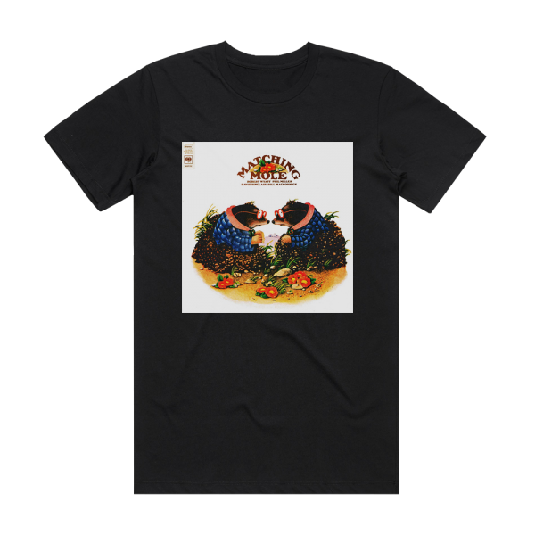 Matching Mole Matching Mole 2 Album Cover T-Shirt Black