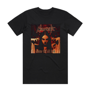 Necrodeath Mater Of All Evil Album Cover T-Shirt Black