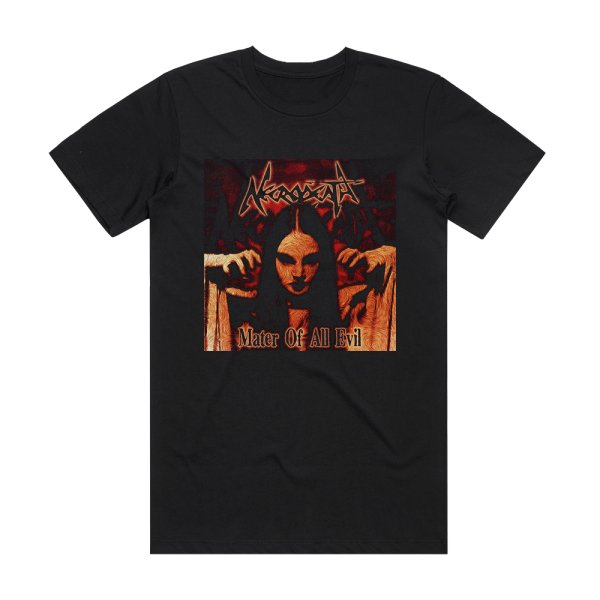 Necrodeath Mater Of All Evil Album Cover T-Shirt Black