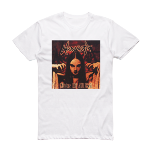 Necrodeath Mater Of All Evil Album Cover T-Shirt White