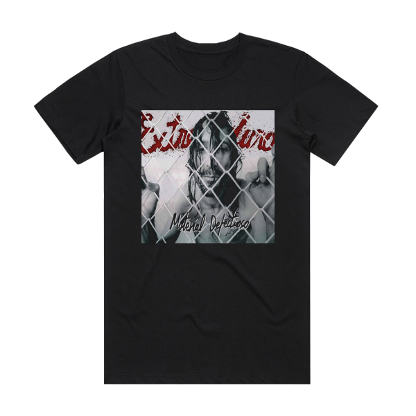 Extremoduro Material Defectuoso Album Cover T-Shirt Black