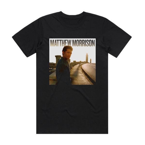 Matthew Morrison Matthew Morrison Album Cover T-Shirt Black