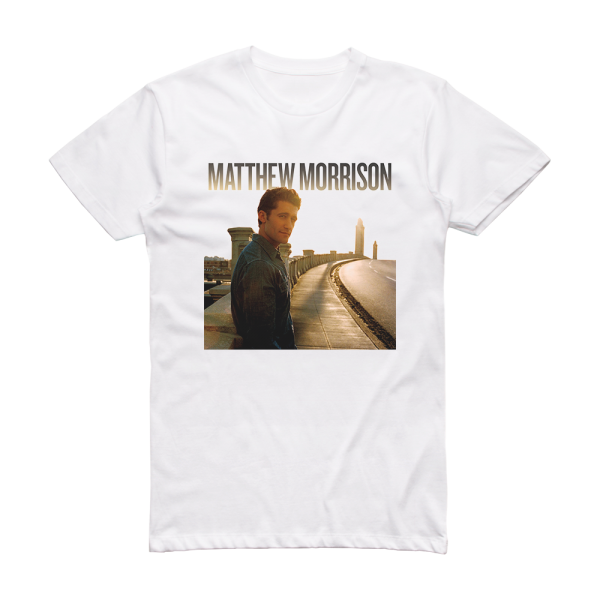 Matthew Morrison Matthew Morrison Album Cover T-Shirt White