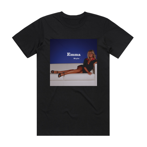 Emma Bunton Maybe Album Cover T-Shirt Black