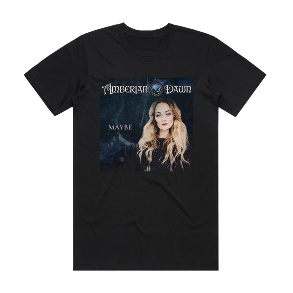 Amberian Dawn Maybe Album Cover T-Shirt Black