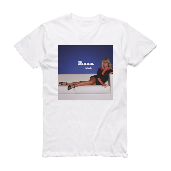 Emma Bunton Maybe Album Cover T-Shirt White