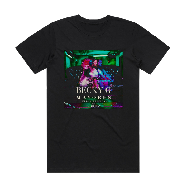 Becky G Mayores 2 Album Cover T-Shirt Black