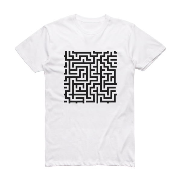 Moon Duo Mazes 1 Album Cover T-Shirt White