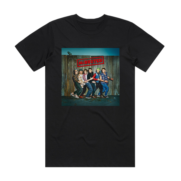 McBusted Mcbusted Album Cover T-Shirt Black
