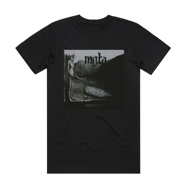 Mgla Mdoci Album Cover T-Shirt Black