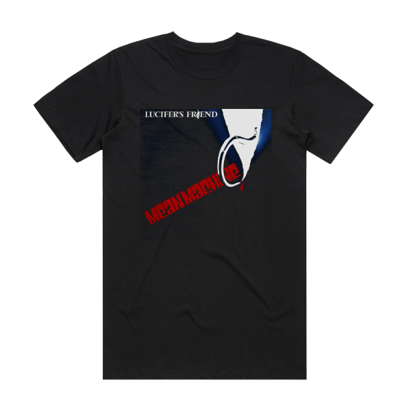 Lucifers Friend Mean Machine Album Cover T-Shirt Black