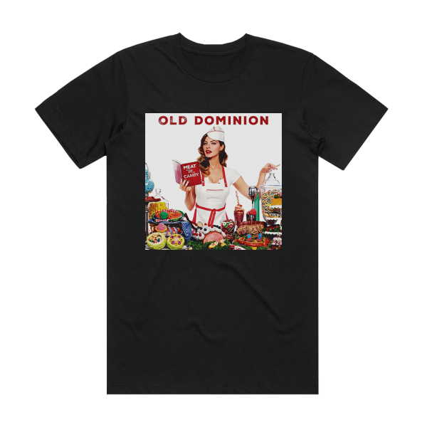 Old Dominion Meat And Candy Album Cover T-Shirt Black