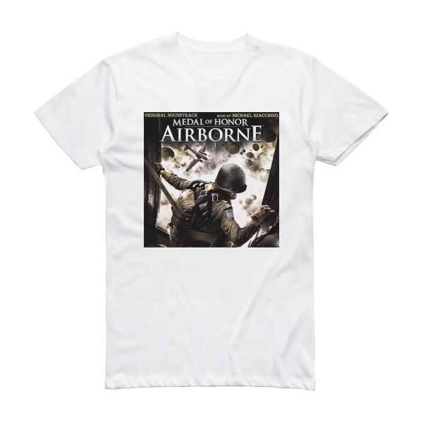 Michael Giacchino Medal Of Honor Airborne Album Cover T-Shirt White