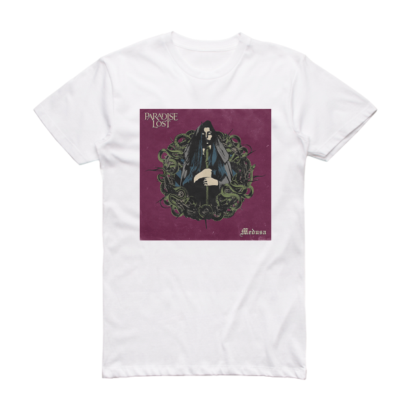 Paradise Lost Medusa Album Cover T-Shirt White