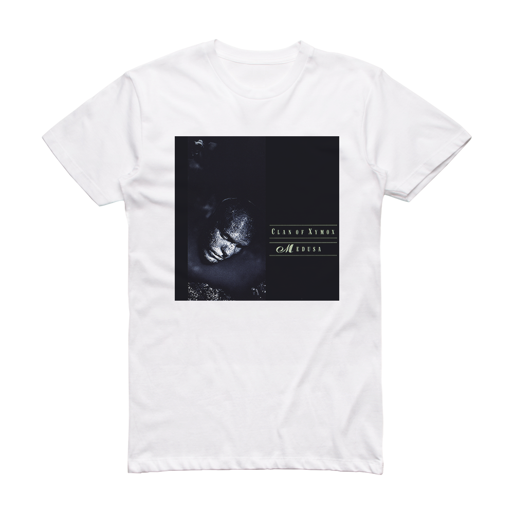 Clan of Xymox Medusa Album Cover T-Shirt White – ALBUM COVER T-SHIRTS